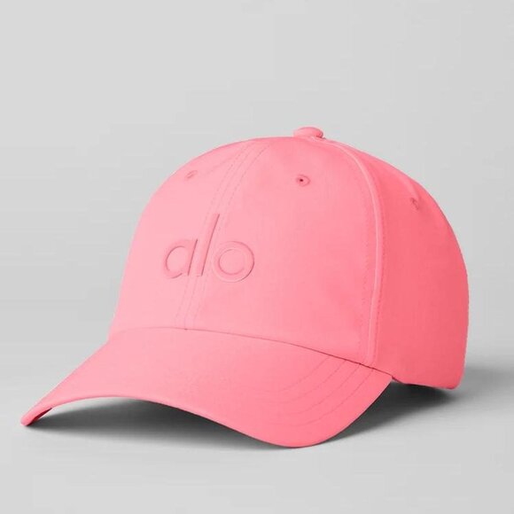 Brand New Bubblegum Pink Alo Yoga Performance- off duty cap